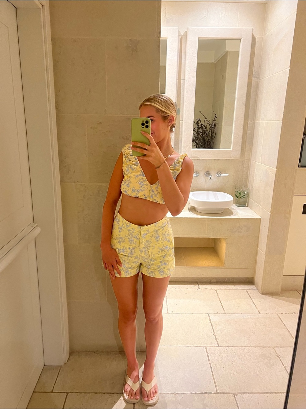 Yellow Floral set